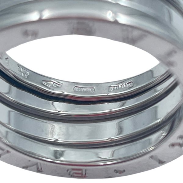 ブルガリ BVLGARI ビーゼロワンリング3バンド(S) 750WG ジュエリー