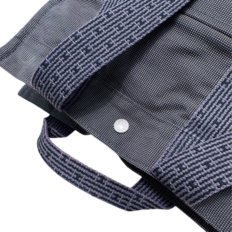 エルメス HERMES エールラインアド PM グレー キャンバス レディース リュック・デイパック