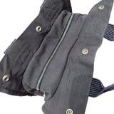 エルメス HERMES エールラインアド PM グレー キャンバス レディース リュック・デイパック