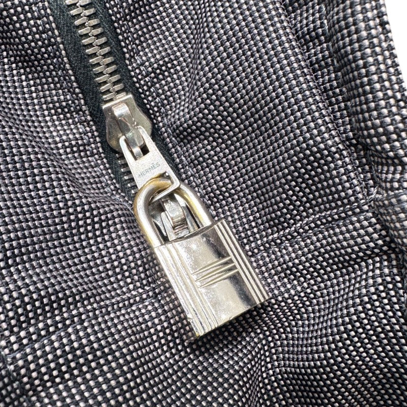 エルメス HERMES エールラインアド PM グレー キャンバス レディース リュック・デイパック