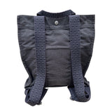 エルメス HERMES エールラインアド PM グレー キャンバス レディース リュック・デイパック