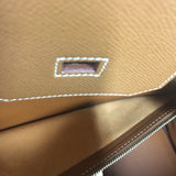 エルメス HERMES バーキン35 ▢D刻印 ゴールド ゴールド金具 クシュベル レディース ハンドバッグ