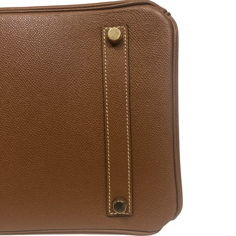 エルメス HERMES バーキン35 ▢D刻印 ゴールド ゴールド金具 クシュベル レディース ハンドバッグ