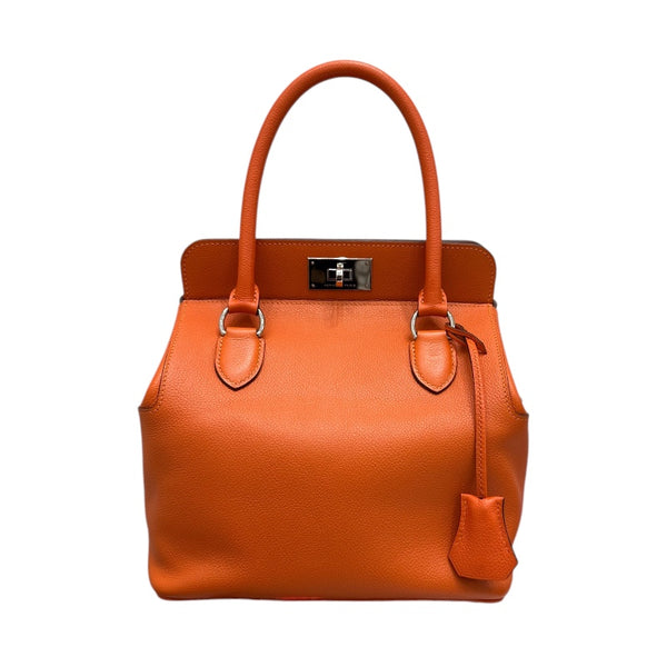 エルメス HERMES ツールボックス20 オレンジ エバーカラー レディース ハンドバッグ