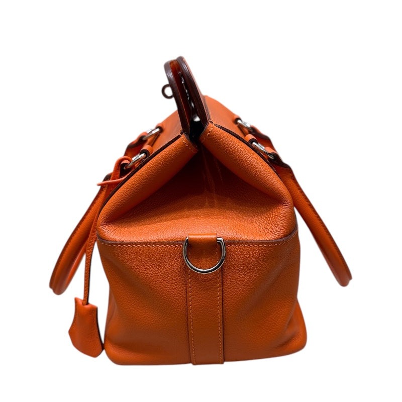 エルメス HERMES ツールボックス20 オレンジ エバーカラー レディース ハンドバッグ