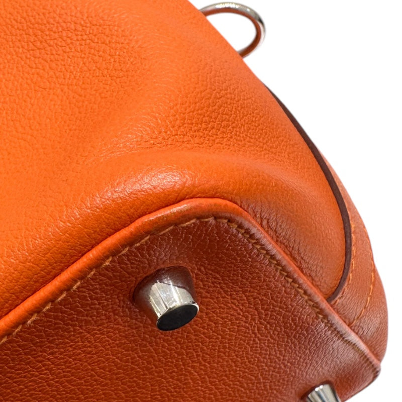 エルメス HERMES ツールボックス20 オレンジ エバーカラー レディース ハンドバッグ