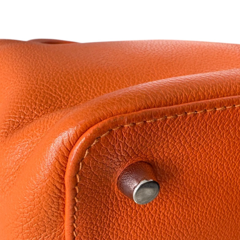 エルメス HERMES ツールボックス20 オレンジ エバーカラー レディース ハンドバッグ