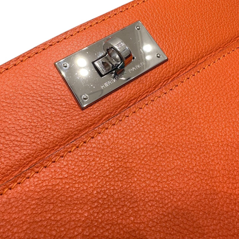 エルメス HERMES ツールボックス20 オレンジ エバーカラー レディース ハンドバッグ