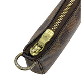 ルイ・ヴィトン LOUIS VUITTON ミニ ポシェット・アクセソワール N58009 エベヌ ダミエ・キャンバス/レザー レディース ポーチ