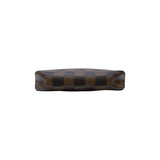 ルイ・ヴィトン LOUIS VUITTON ミニ ポシェット・アクセソワール N58009 エベヌ ダミエ・キャンバス/レザー レディース ポーチ