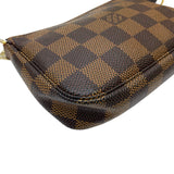 ルイ・ヴィトン LOUIS VUITTON ミニ ポシェット・アクセソワール N58009 エベヌ ダミエ・キャンバス/レザー レディース ポーチ