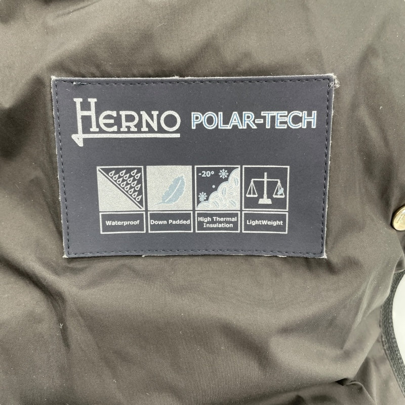 ヘルノ  HERNO ダウンジャケット　 PI0721D-12182-9300 ブラック ナイロン　ダウン80％　フェザー20% レディース ダウンジャケット