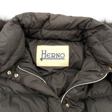 ヘルノ  HERNO ダウンジャケット　 PI0721D-12182-9300 ブラック ナイロン　ダウン80％　フェザー20% レディース ダウンジャケット
