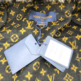ルイ・ヴィトン LOUIS VUITTON ファーガウンコート FJMA83QWE ブラック ウール レディース その他アウター
