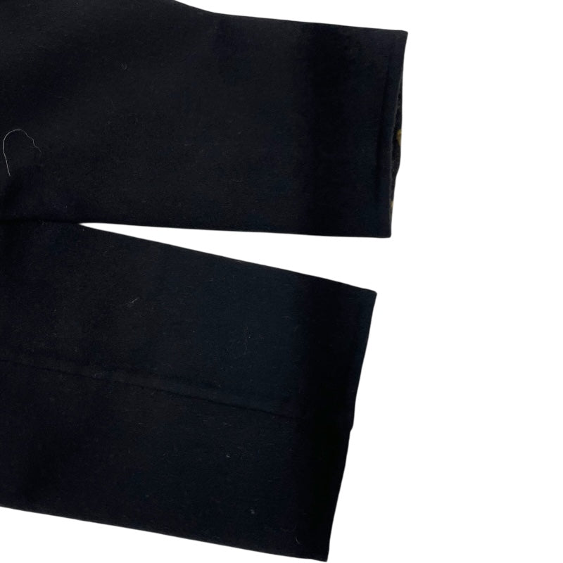 ルイ・ヴィトン LOUIS VUITTON ファーガウンコート FJMA83QWE ブラック ウール レディース その他アウター