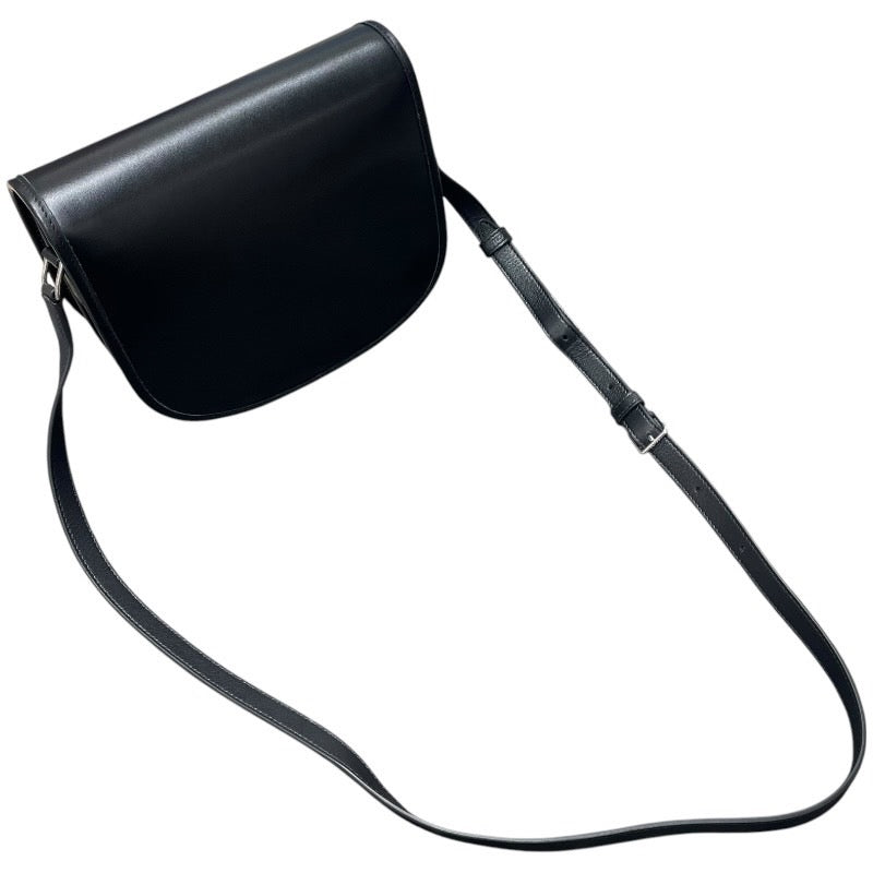 CELINE - 新品.正規】CELINE セリーヌ　レアカラー　スマホリング　黒　ブラック CELINE セリーヌ シュシュ 46Y352SIB レイユール ブラック