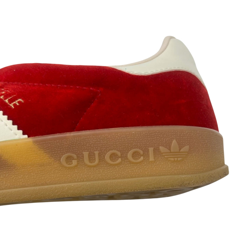 グッチ GUCCI ×Adidas GAZELLE ローカットスニーカー US9.5