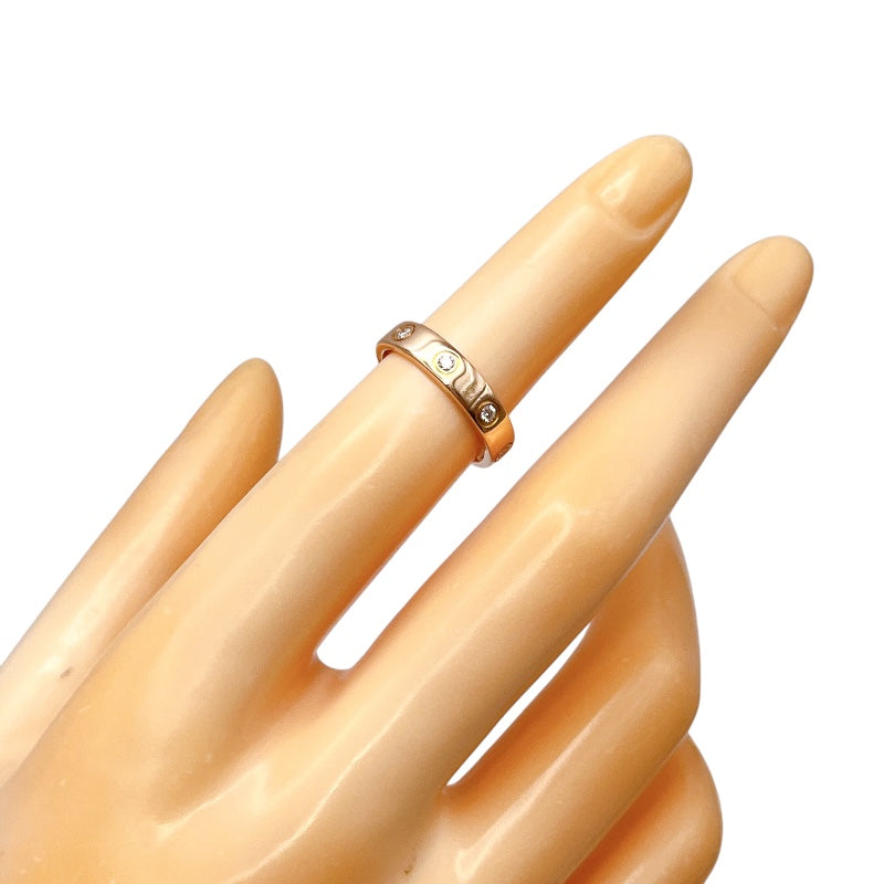 カルティエ Cartier ミニラブリングフルダイヤ(8P) K18ピンク