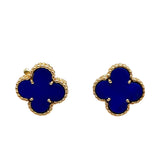 ヴァンクリーフ＆アーペル Van Cleef & Arpels ヴィンテージアルハンブラピアス K18/ラピスラズリ ジュエリー