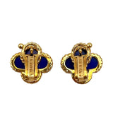 ヴァンクリーフ＆アーペル Van Cleef & Arpels ヴィンテージアルハンブラピアス K18/ラピスラズリ ジュエリー