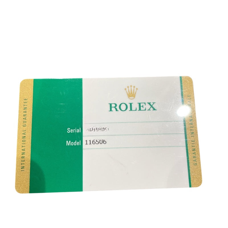 ロレックス ROLEX デイトナ 116506 プラチナ 自動巻き メンズ 腕時計