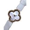 ヴァンクリーフ＆アーペル Van Cleef & Arpels スウィートアルハンブラ ホワイトシェル 2386240(VCARO8SF00) ホワイト K18ピンクゴールド レザー クオーツ レディース 腕時計