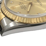 ロレックス ROLEX デイトジャスト U番 16233G シャンパンゴールド SS/K18YG 自動巻き メンズ 腕時計