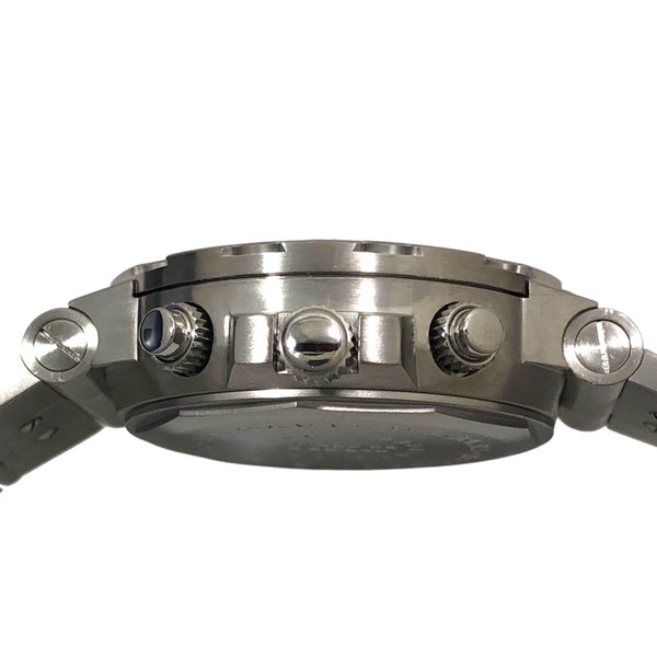 ブルガリ BVLGARI ディアゴノ スクーバ クロノグラフ SCB38S ブラック SS 自動巻き メンズ 腕時計