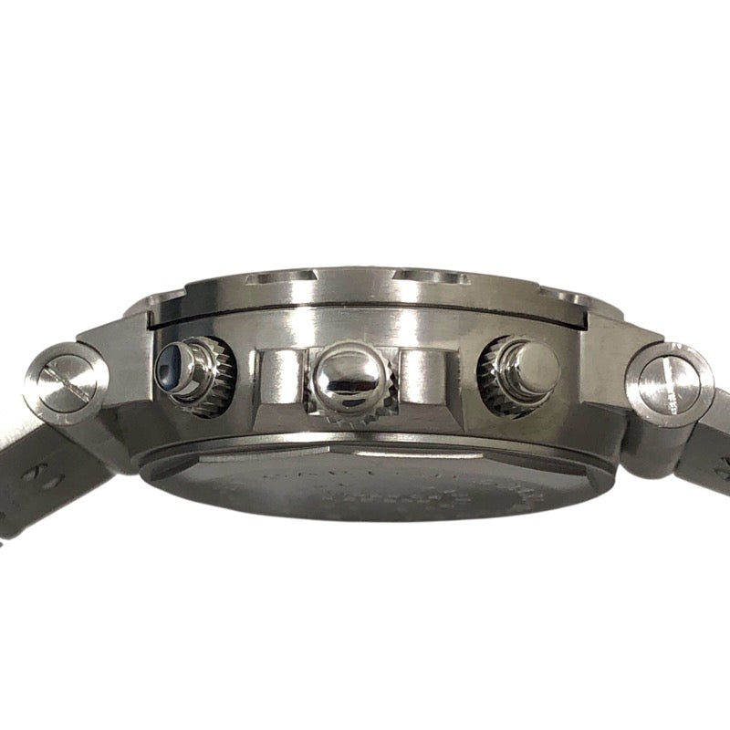 ブルガリ BVLGARI ディアゴノ スクーバ クロノグラフ SCB38S ブラック SS 自動巻き メンズ 腕時計