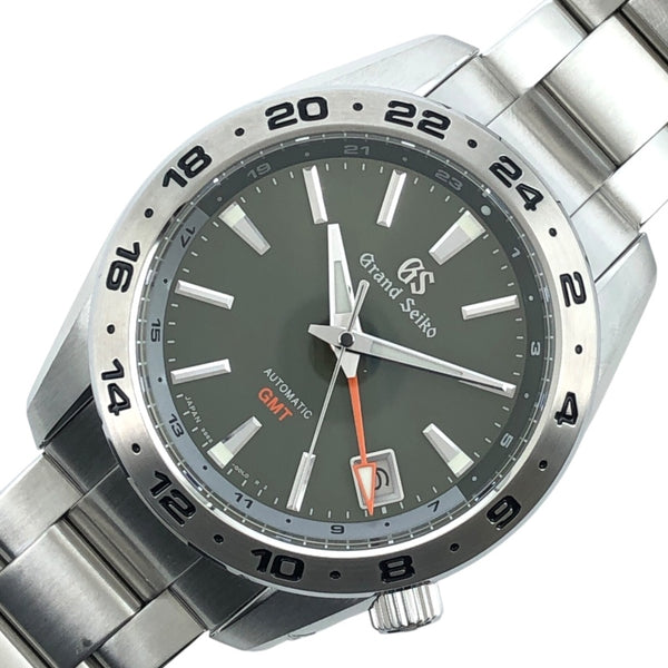 Grand Seiko スポーツコレクション　メカニカル　GMT SBGM247  シルバー ステンレススチール メンズ 腕時計