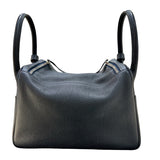 エルメス HERMES リンディ30 ▢L刻印  ネイビー/ シルバー金具 トリヨンクレマンス トリヨンクレマンス レディース ショルダーバッグ