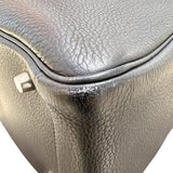 エルメス HERMES リンディ30 ▢L刻印  ネイビー/ シルバー金具 トリヨンクレマンス トリヨンクレマンス レディース ショルダーバッグ