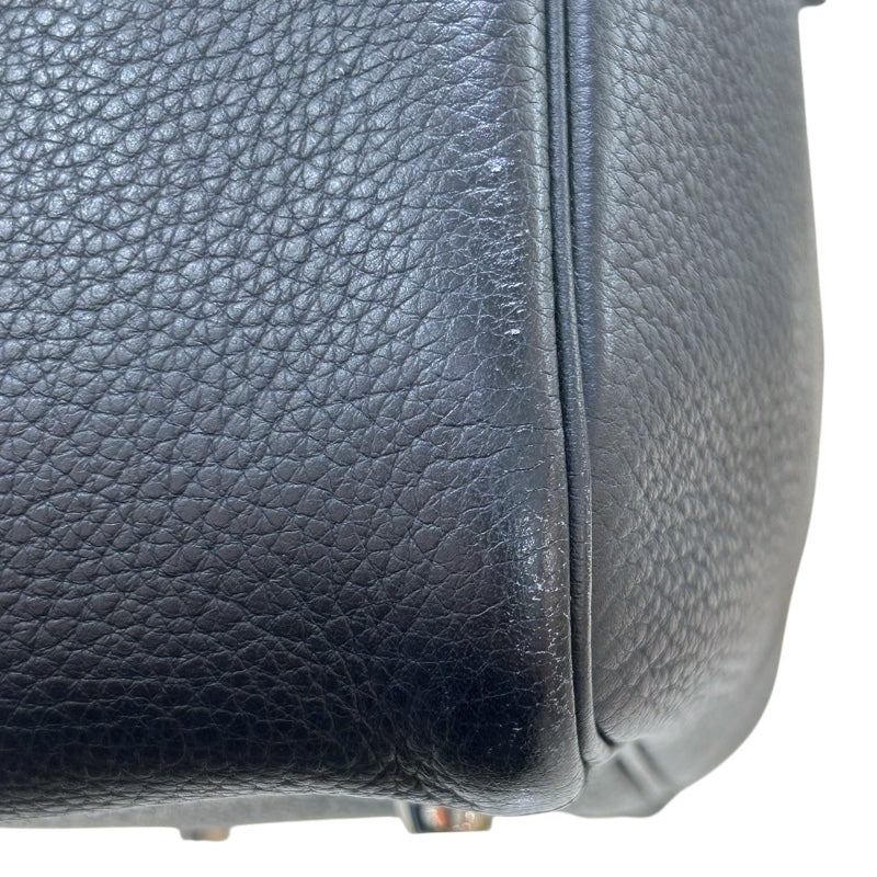 エルメス HERMES リンディ30 ▢L刻印  ネイビー シルバー金具 トリヨンクレマンス トリヨンクレマンス レディース ショルダーバッグ