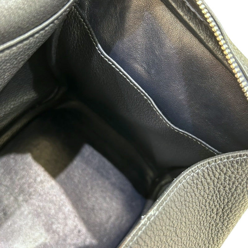 エルメス HERMES リンディ30 ▢L刻印  ネイビー シルバー金具 トリヨンクレマンス トリヨンクレマンス レディース ショルダーバッグ