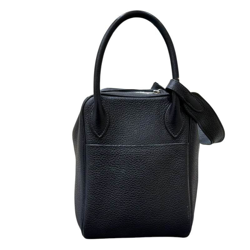エルメス HERMES リンディ30 ▢L刻印  ネイビー シルバー金具 トリヨンクレマンス トリヨンクレマンス レディース ショルダーバッグ