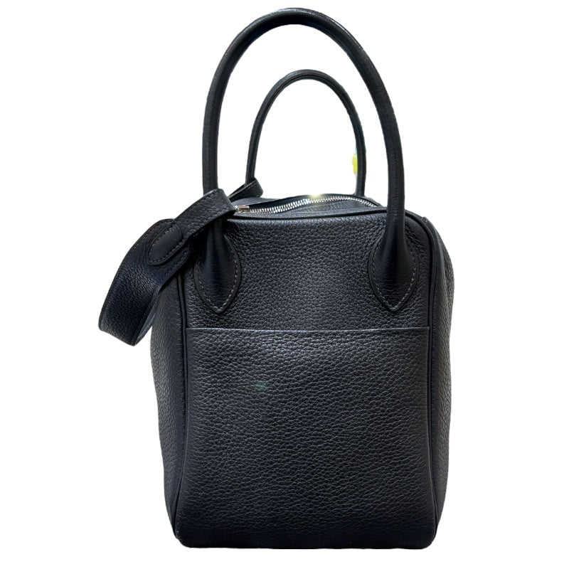 エルメス HERMES リンディ30 ▢L刻印  ネイビー シルバー金具 トリヨンクレマンス トリヨンクレマンス レディース ショルダーバッグ