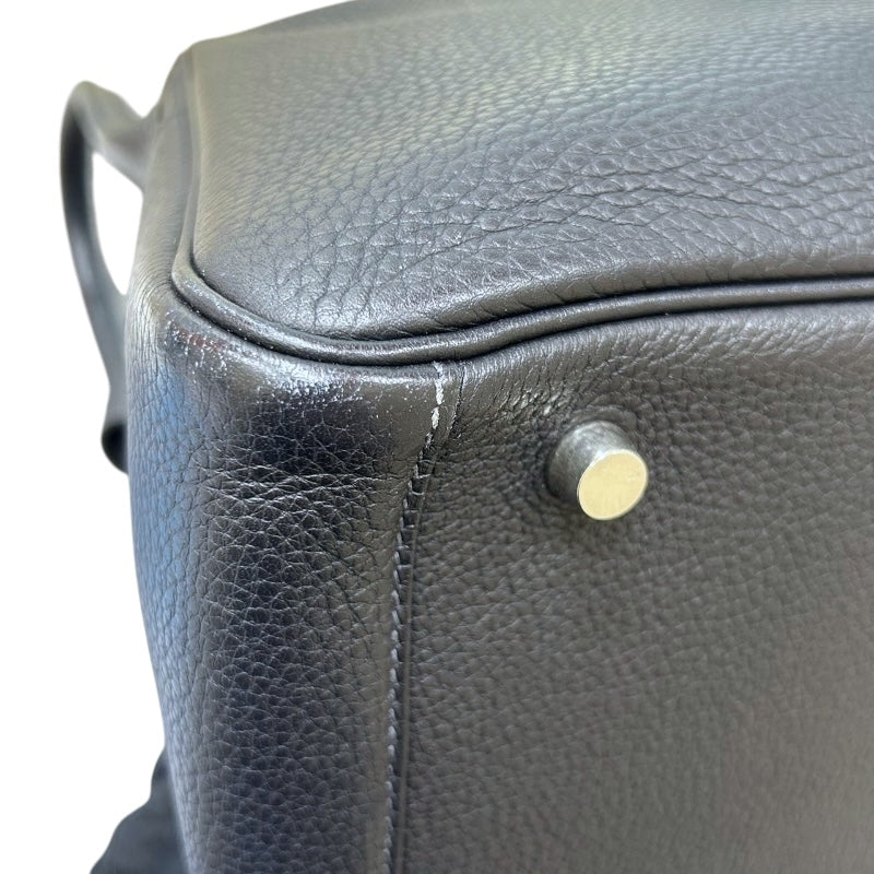 エルメス HERMES リンディ30 ▢L刻印  ネイビー シルバー金具 トリヨンクレマンス トリヨンクレマンス レディース ショルダーバッグ