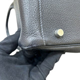 エルメス HERMES リンディ30 ▢L刻印  ネイビー シルバー金具 トリヨンクレマンス トリヨンクレマンス レディース ショルダーバッグ