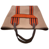 エルメス HERMES ピュールサングル U刻 チャイ・カカオ/SV金具 トワル/トリヨンクレマンス ユニセックス トートバッグ