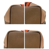 エルメス HERMES ピュールサングル U刻 チャイ・カカオ/SV金具 トワル/トリヨンクレマンス ユニセックス トートバッグ