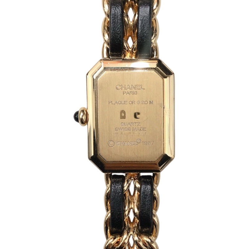 シャネル CHANEL プルミエール　S H0001 GP レディース 腕時計