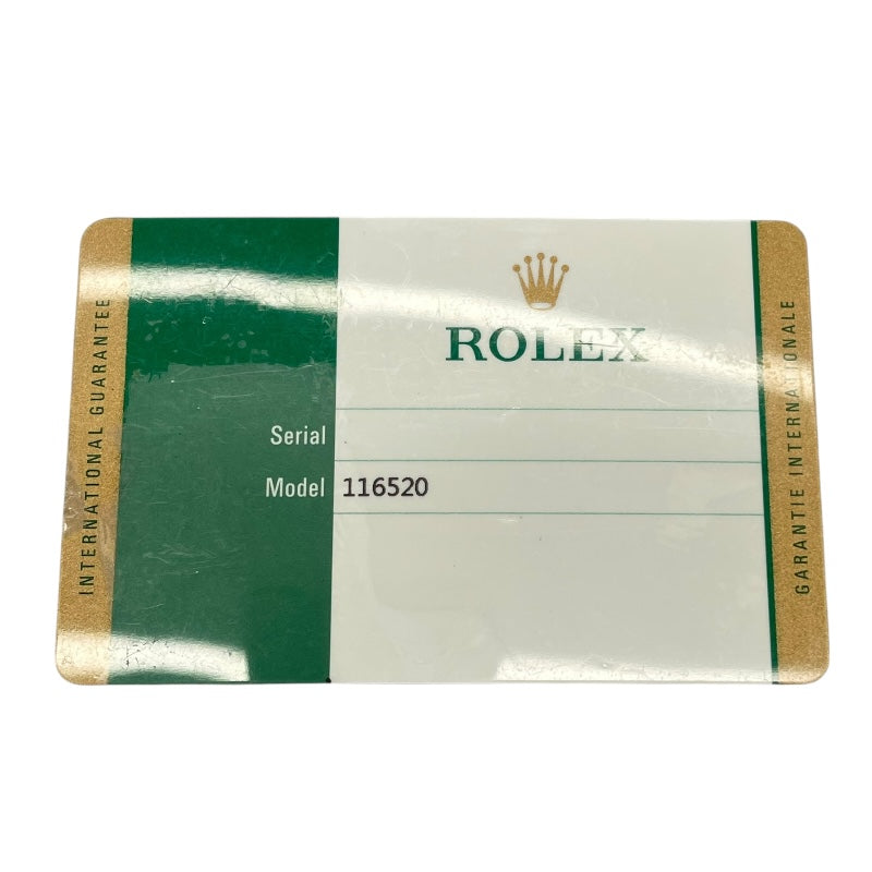 ロレックス ROLEX デイトナ 116520 SS メンズ 腕時計