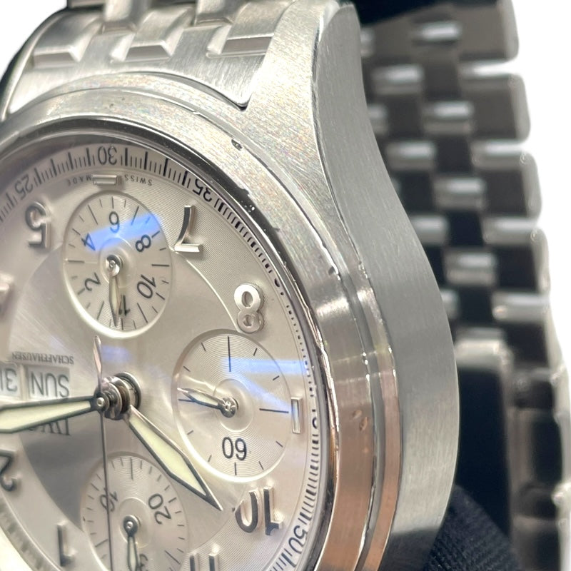 インターナショナルウォッチカンパニー IWC スピットファイア クロノグラフ オートマティック IW370623 シルバー SS メンズ 腕時計