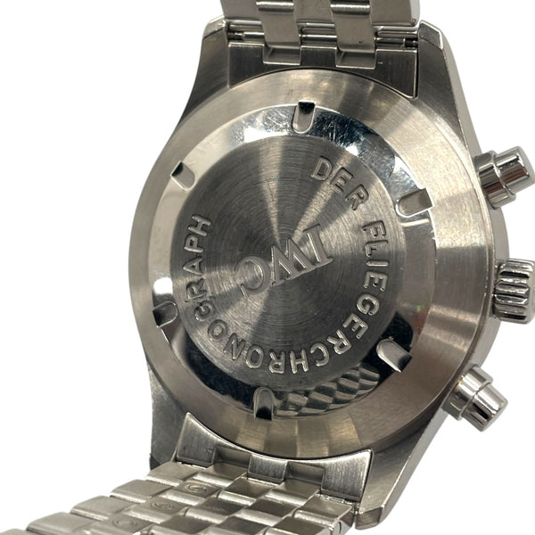 インターナショナルウォッチカンパニー IWC スピットファイア クロノグラフ オートマティック IW370623 シルバー SS メンズ 腕時計