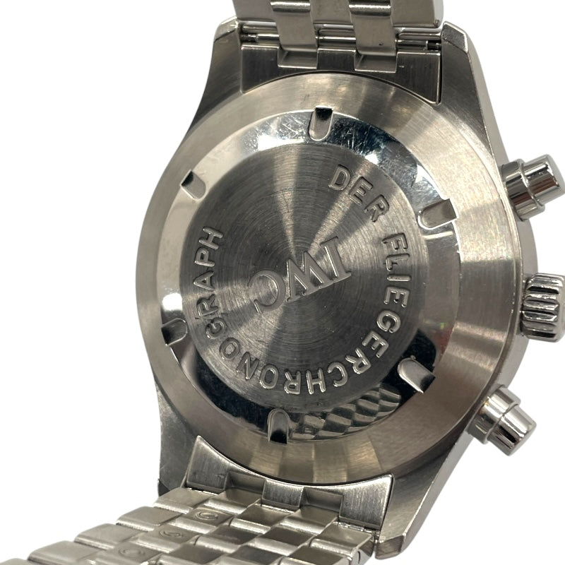 インターナショナルウォッチカンパニー IWC スピットファイア クロノグラフ オートマティック IW370623 シルバー SS メンズ 腕時計