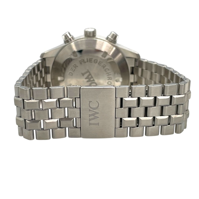 インターナショナルウォッチカンパニー IWC スピットファイア クロノグラフ オートマティック IW370623 シルバー SS メンズ 腕時計