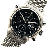 インターナショナルウォッチカンパニー IWC ドッペルクロノグラフ IW371319 ブラック SS メンズ 腕時計