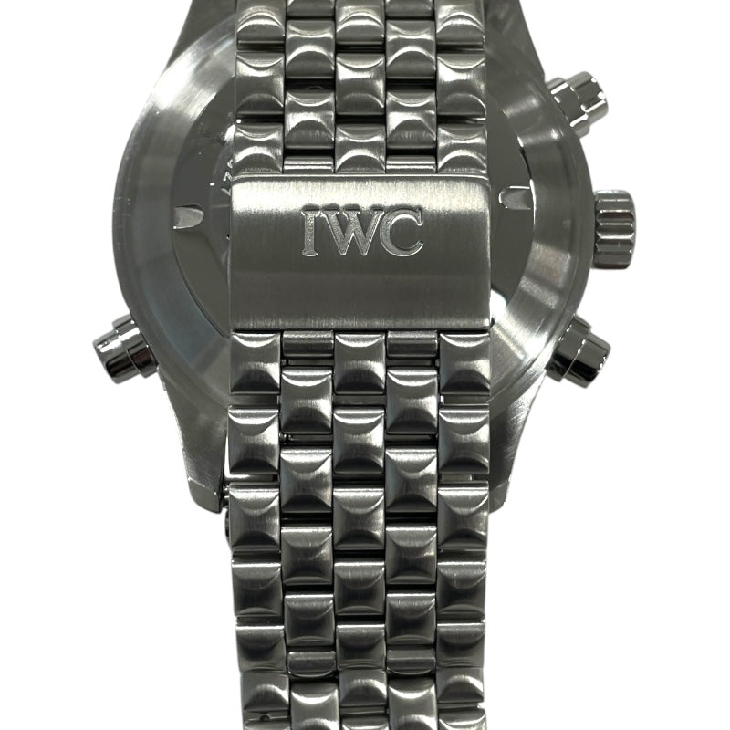インターナショナルウォッチカンパニー IWC ドッペルクロノグラフ IW371319 ブラック SS メンズ 腕時計