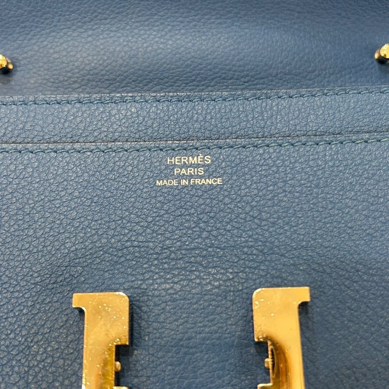 エルメス HERMES コンスタンストゥーゴー B刻 ミコノス/シルバー金具 エバーカラー レディース ショルダーバッグ