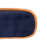 エルメス HERMES ボリードポーチ15 ネイビー/SV金具 トワル ユニセックス ポーチ
